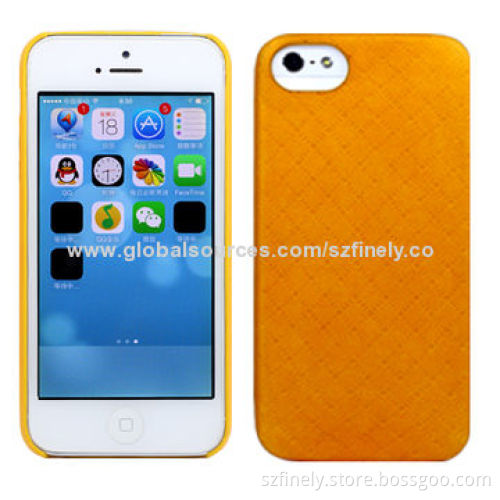 PU leather case for iPhone 5/5S, the thinnest leather case with special technology molding